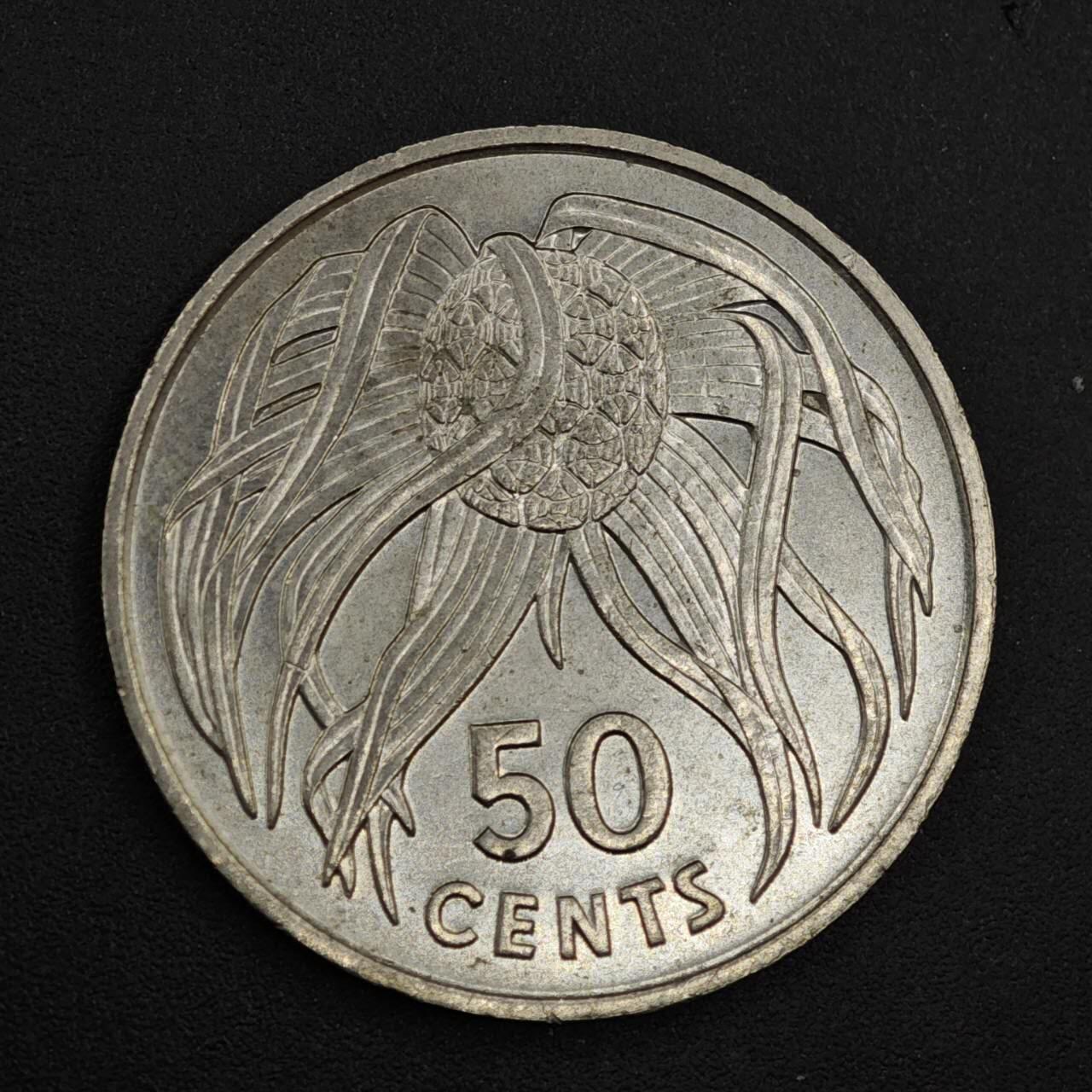 【淘币小摊】实时拍第八百三十七拍   散币银币场   满百包邮可预留二周 每周一统一发货   基里巴斯1979年50分镍币