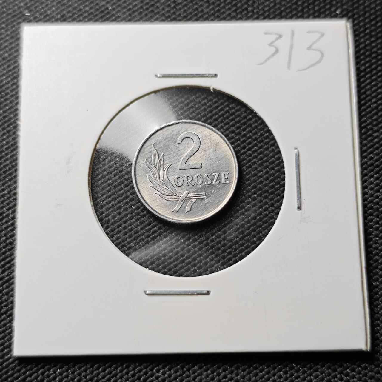 KK钱币收藏小铺 《套币 好品/批量散币专场》  2月预留时间 周末发货  1949波兰2格罗申 好品 少见年份