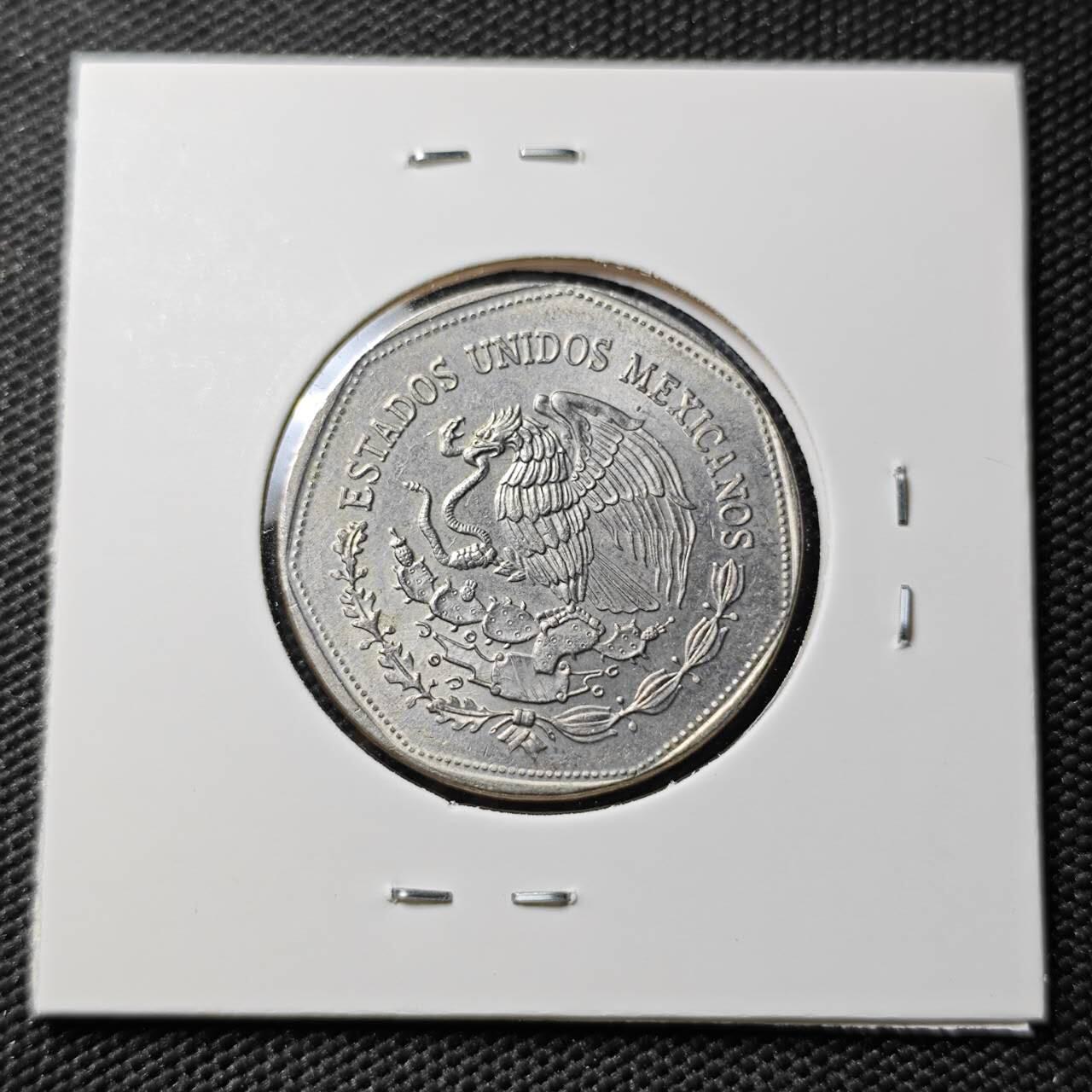 KK钱币收藏小铺 《套币 好品/批量散币专场》  2月预留时间 周末发货  1980墨西哥5比索 好品