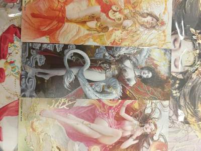 寸草不生拍卖 第十七期  - 刷子人间传 书签 孙尚香 神妲己 亢金龙