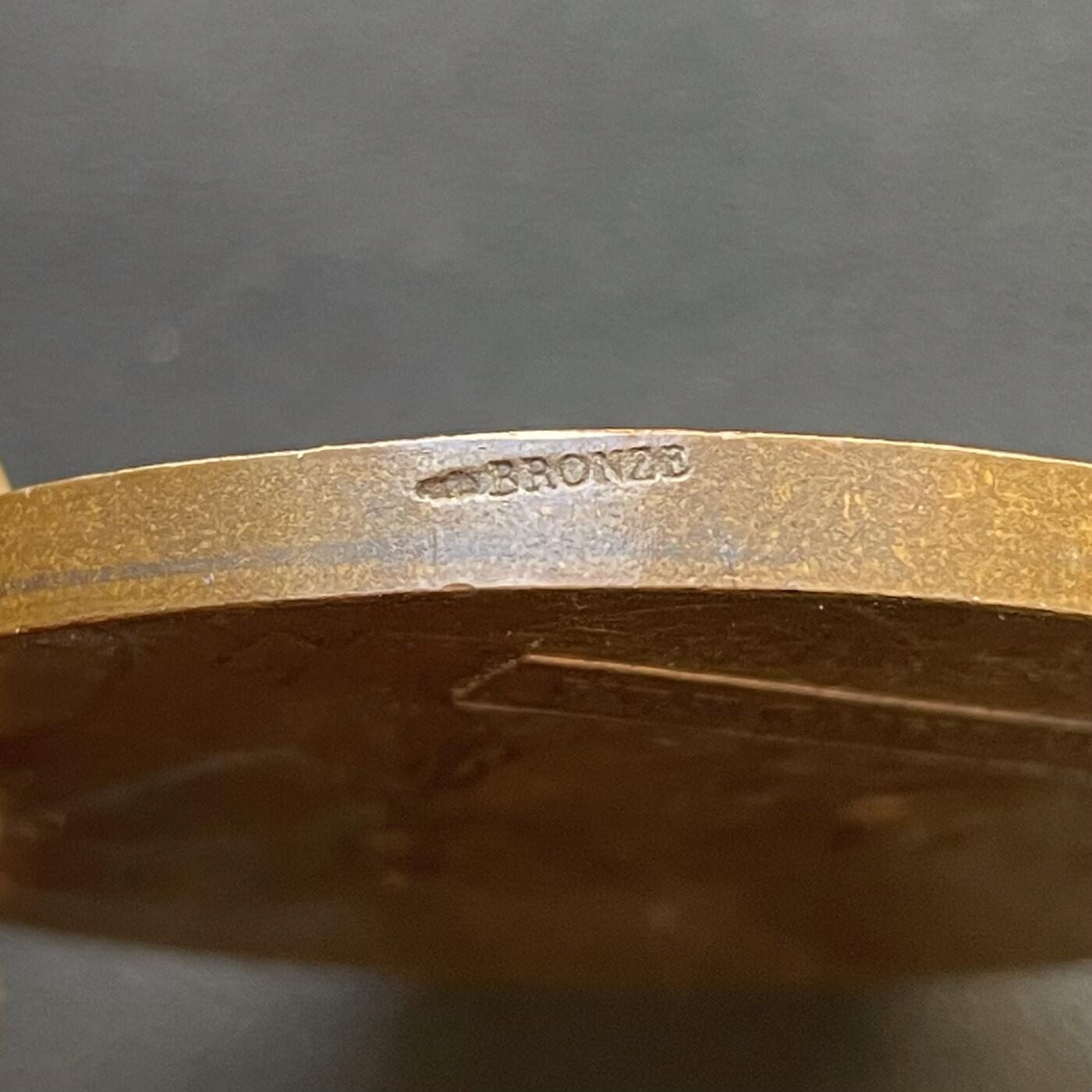 「木头集藏」章牌专场-第65场 L.Bottee～1889年法国巴黎世博会大铜章  直径：63 mm，103 g，边铭：丰饶角 BRONZE。