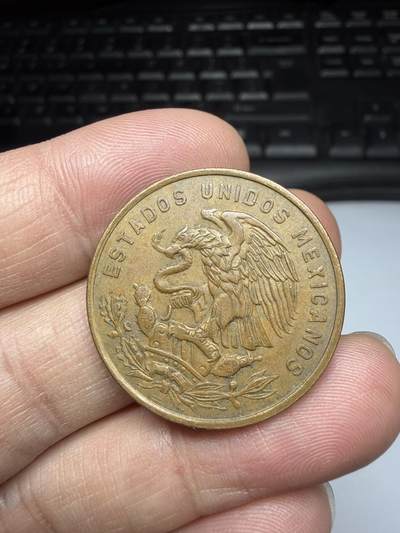 2025年集古藏今外币拍卖第十一期-第6场—（总第296拍），可以寄存60天，满160元包邮。 - 1965年墨西哥20分