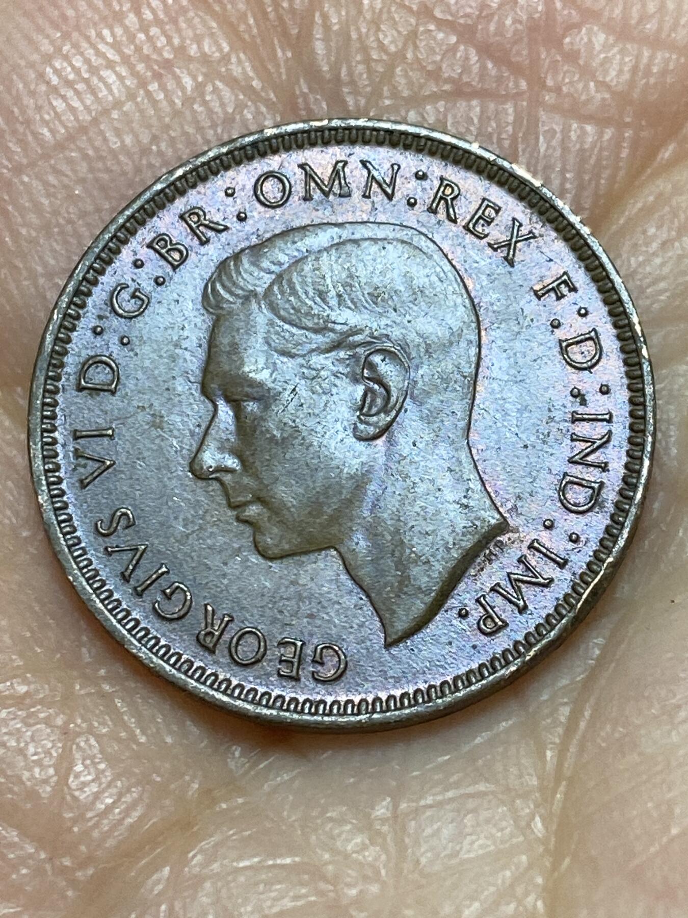 2026年第一场(总第一百七十场）外国好品散币场(免佣金) 英国🇬🇧1945年1法新(乔治六世第一版)