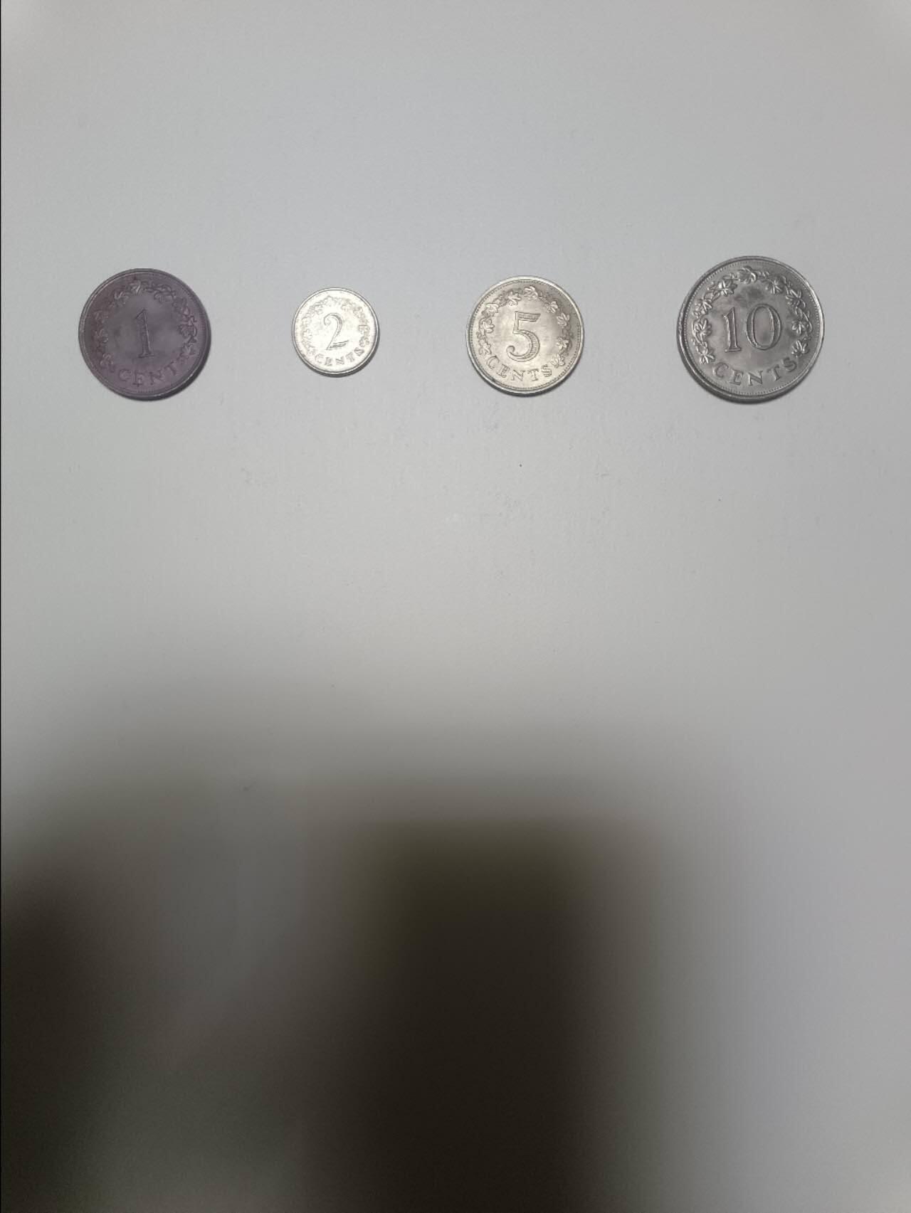 【20260101】非全新纸币和硬币第320场 马耳他早期4枚硬币