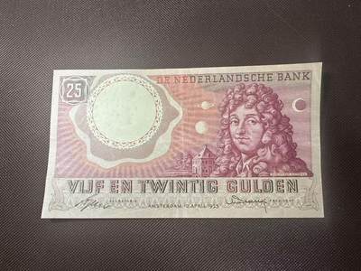 喜羊羊钱币收藏2025第11期(流通品相场) - 荷兰	P-87 1955年25盾		品相如图				1PV000285			