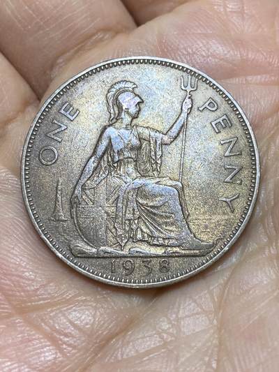 2026年第一场(总第一百七十场）外国好品散币场(免佣金) - 英国🇬🇧1938年1便士(乔治六世第一版)