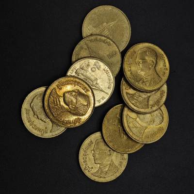 【淘币小摊】实时拍第八百三十七拍   散币银币场   满百包邮可预留二周 每周一统一发货   - 泰国50萨当10枚