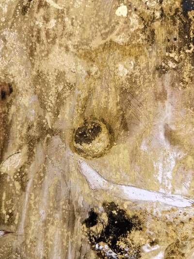 丫丫卡拍-场主生日🎂全场包邮（3月1日22：00截拍） 【天野喜孝】最终幻想之父全球限量75幅（丝网+金箔）亲签版画-含收藏证书 金色主题非常高级，细节拉满