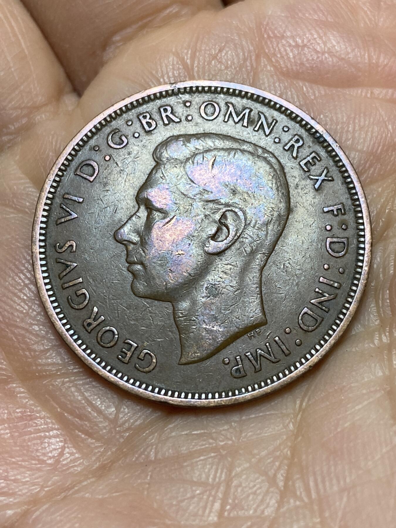 2026年第一场(总第一百七十场）外国好品散币场(免佣金) 英国🇬🇧1940年1便士(乔治六世第一版)