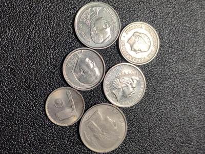 靖甫拍卖新拍第一场 - 各国硬币一组