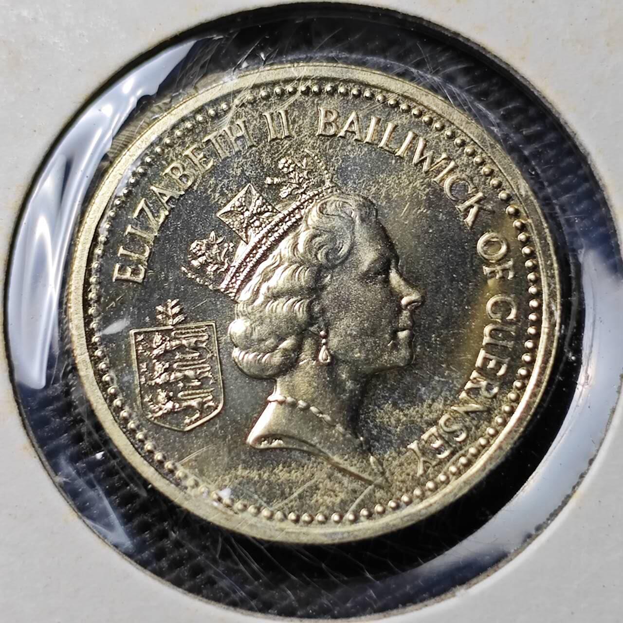 KK钱币收藏小铺 《套币 好品/批量散币专场》  2月预留时间 周末发货   1988泽西1镑 好品