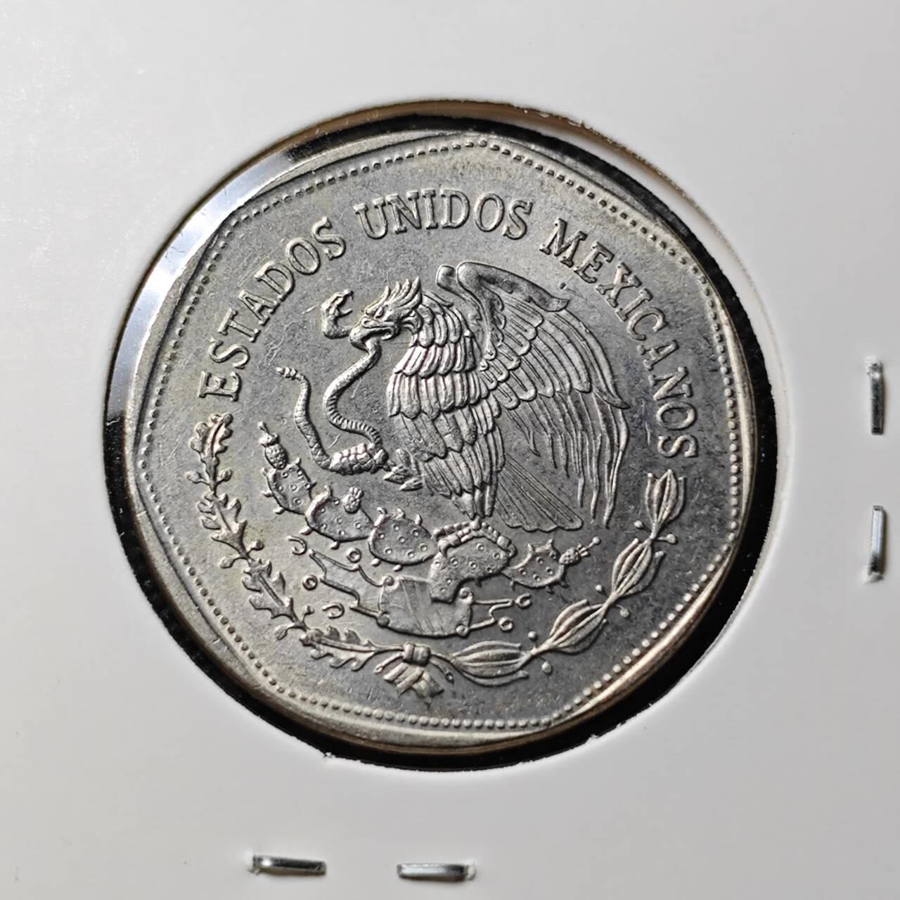 KK钱币收藏小铺 《套币 好品/批量散币专场》  2月预留时间 周末发货  1980墨西哥5比索 好品