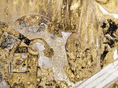 丫丫卡拍-场主生日🎂全场包邮（3月1日22：00截拍） 【天野喜孝】最终幻想之父全球限量75幅（丝网+金箔）亲签版画-含收藏证书 金色主题非常高级，细节拉满