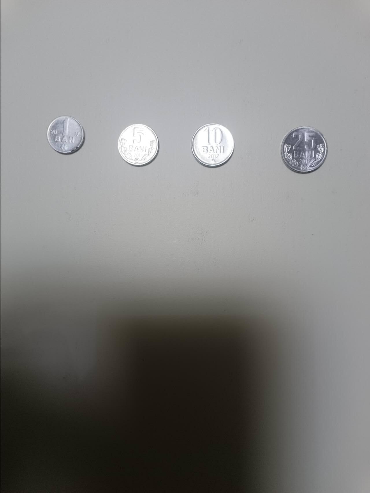 【20260101】非全新纸币和硬币第320场 摩尔多瓦4枚硬币