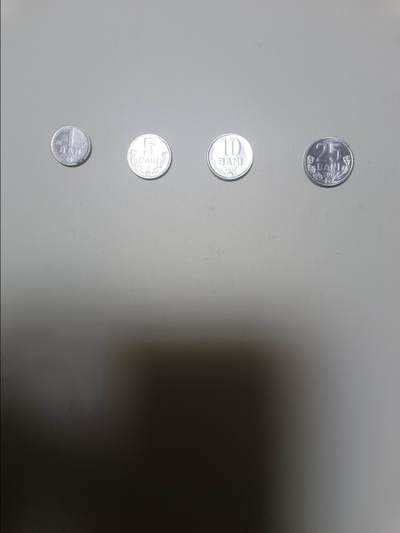 【20260101】非全新纸币和硬币第320场 - 摩尔多瓦4枚硬币