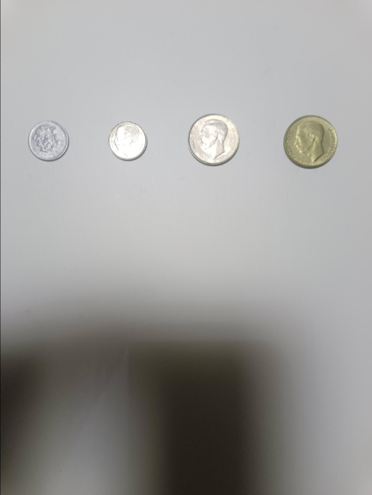 【20260101】非全新纸币和硬币第320场 卢森堡4枚硬币