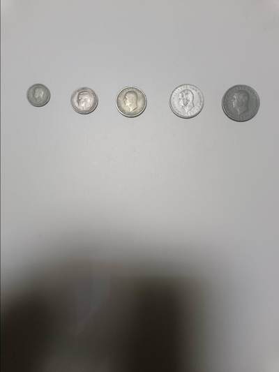 【20260101】非全新纸币和硬币第320场 - 希腊早期5枚硬币