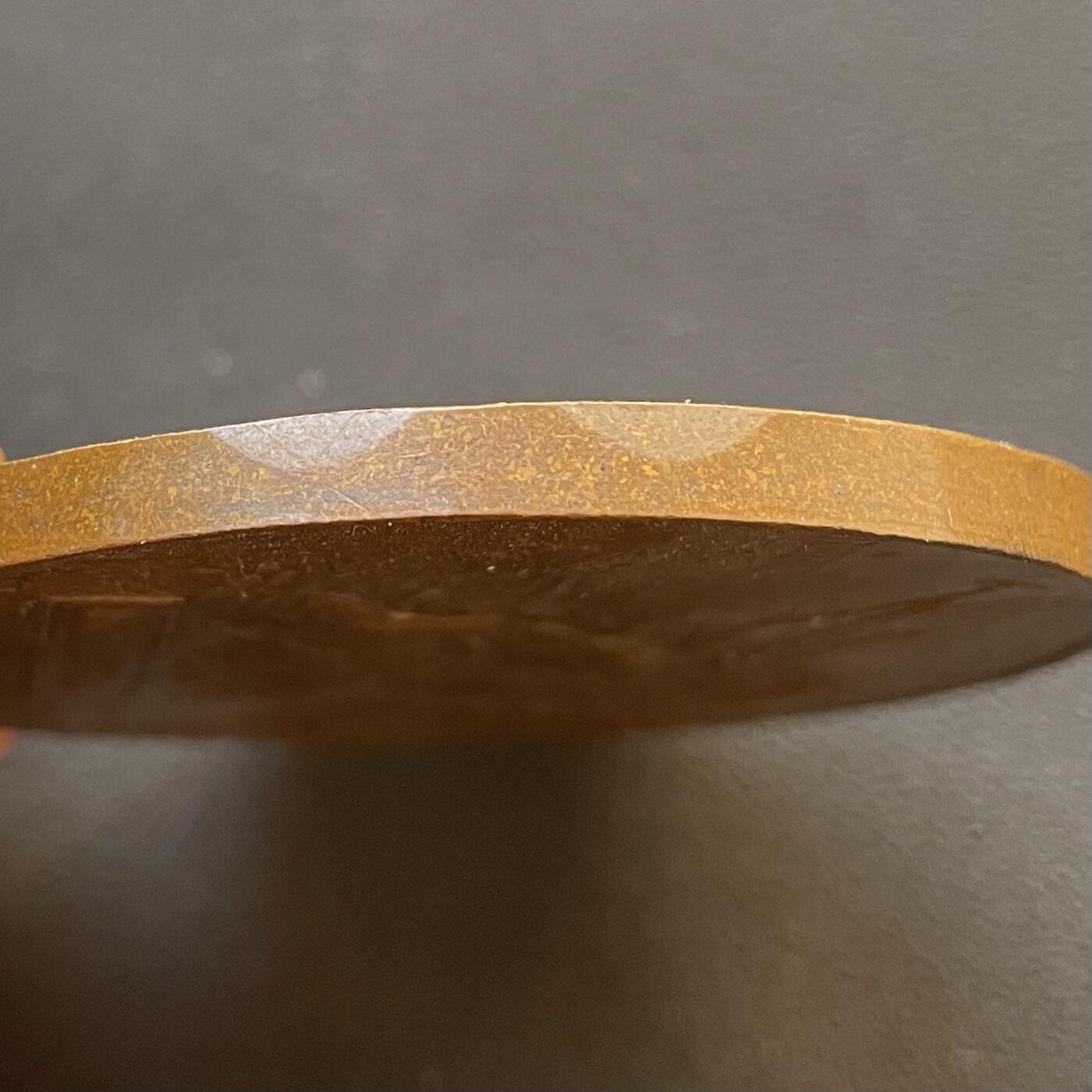 「木头集藏」章牌专场-第65场 L.Bottee～1889年法国巴黎世博会大铜章  直径：63 mm，103 g，边铭：丰饶角 BRONZE。