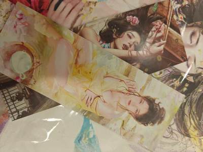 寸草不生拍卖 第十七期  - 刷子人间传 书签 杜夫人 春梅