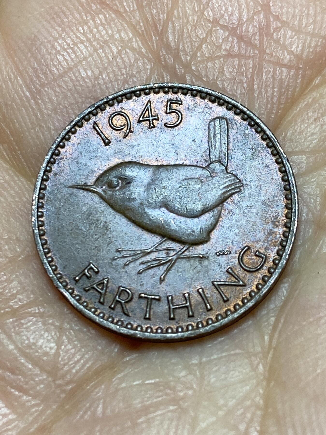 2026年第一场(总第一百七十场）外国好品散币场(免佣金) 英国🇬🇧1945年1法新(乔治六世第一版)