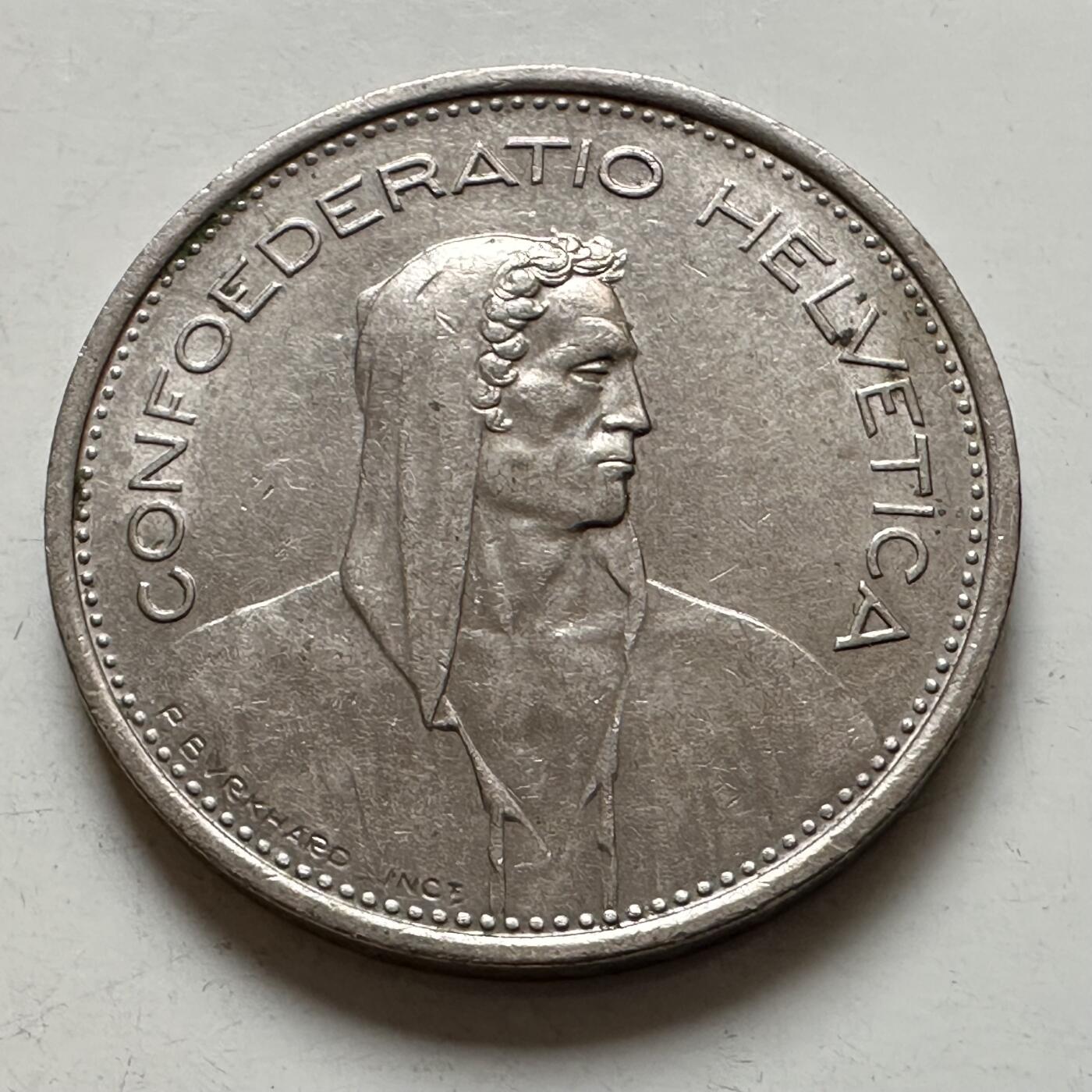 🌹外币初藏🌹🐯2026年第1场  每周二四六晚8️⃣点 接代拍 瑞士1970年五法郎