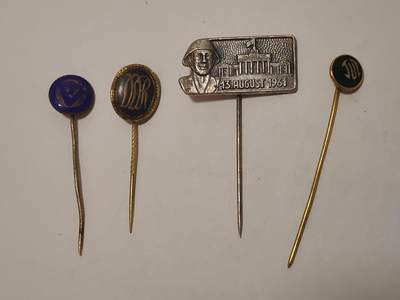 韵星假日拍卖第三十四期 -- Rimey Holidays Auction 34 - 民主德国插针一组 ddr金级体育 13.61.1963议会纪念证章