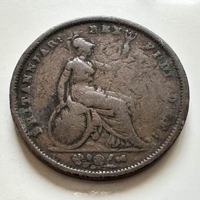 🌹外币初藏🌹🐯2026年第1场  每周二四六晚8️⃣点 接代拍 英国1831年威廉四世一便士 大铜币 c