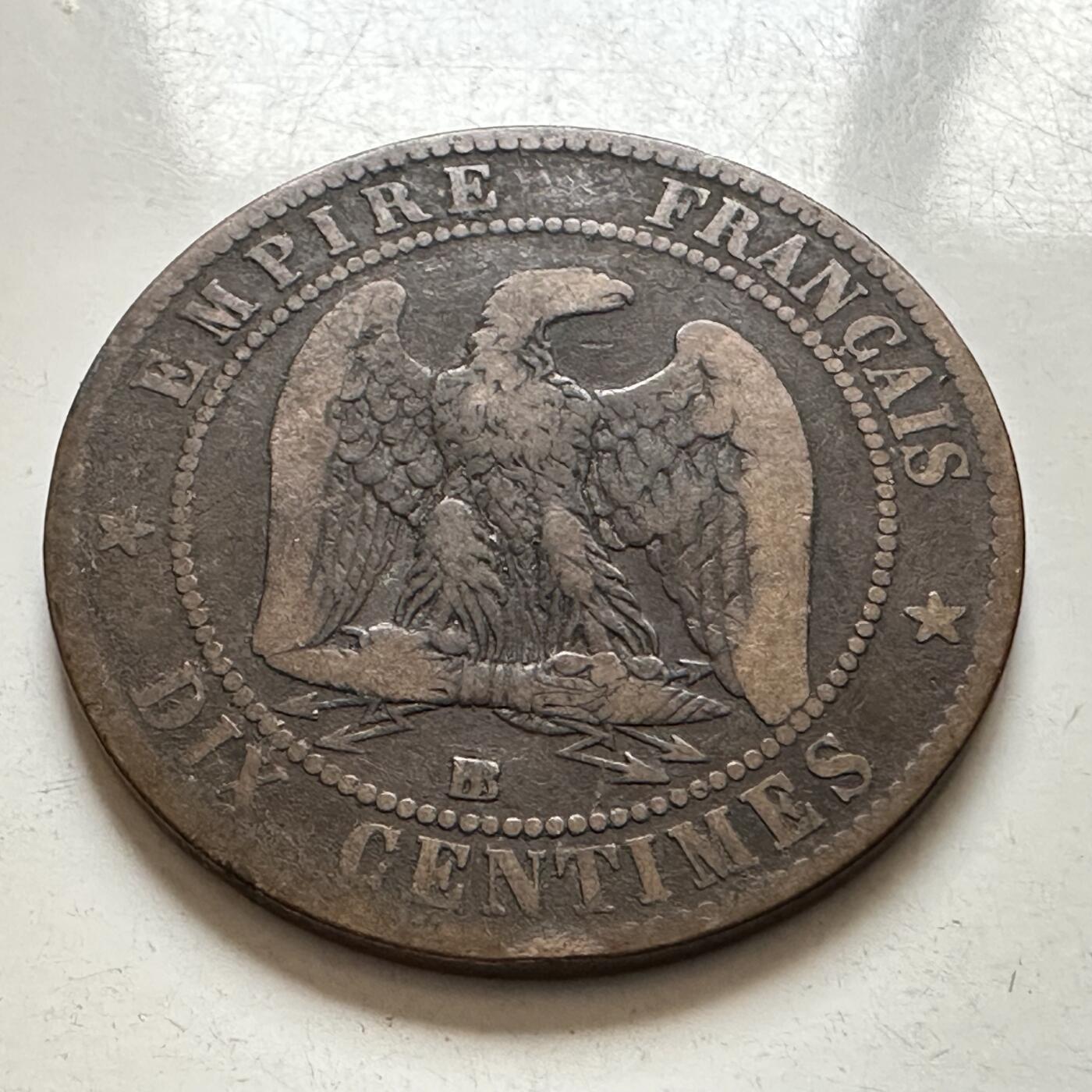 🌹外币初藏🌹🐯2026年第1场  每周二四六晚8️⃣点 接代拍 法国1862年10分