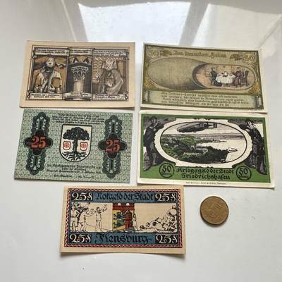 🌹外币初藏🌹🐯2026年第1场  每周二四六晚8️⃣点 接代拍 德国一战时期紧急币—8