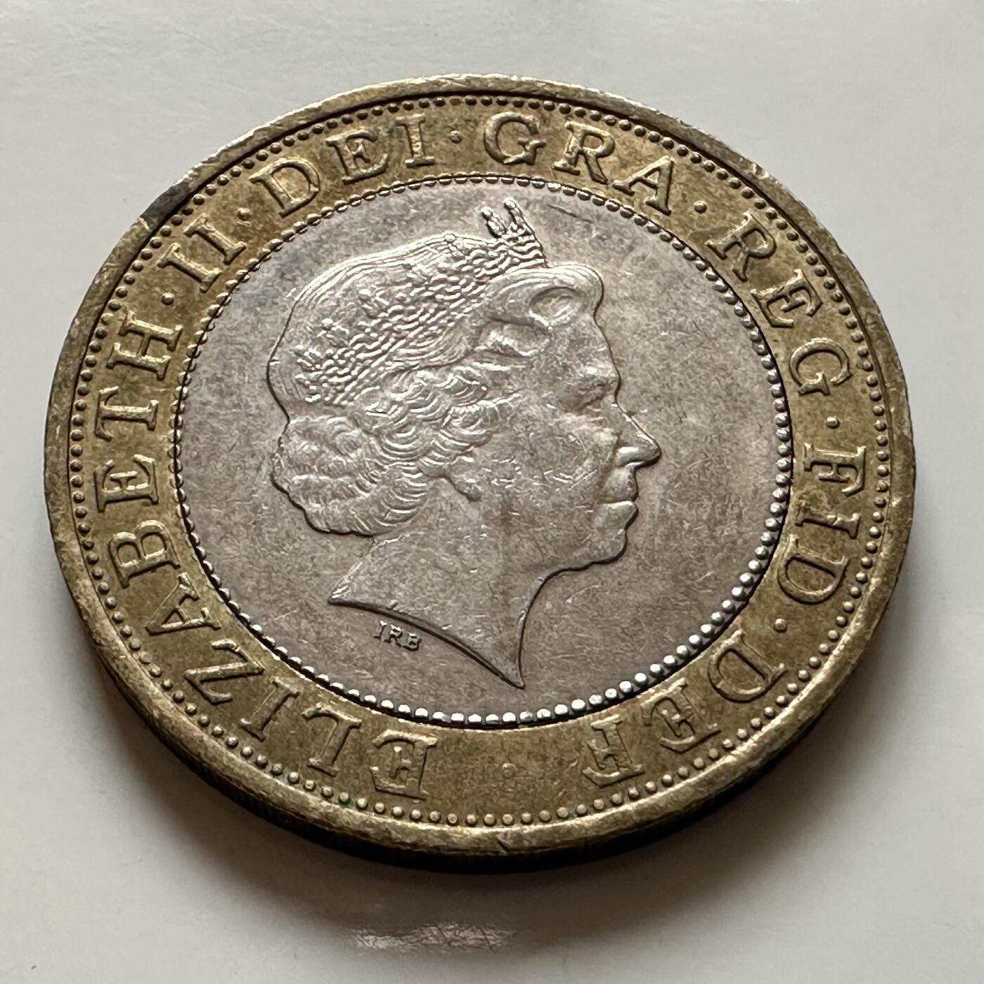 🌹外币初藏🌹🐯2026年第1场  每周二四六晚8️⃣点 接代拍 英国2006年2英镑纪念币