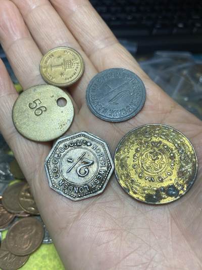 2026年第二场(总第一百七十一场）外国好品散币场(免佣金) - 各类不同品种代币5枚