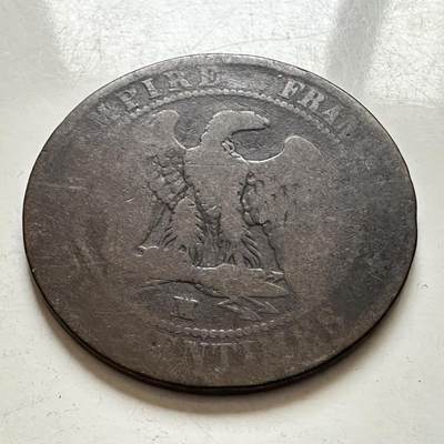 🌹外币初藏🌹🐯2026年第1场  每周二四六晚8️⃣点 接代拍 法国1856年10分