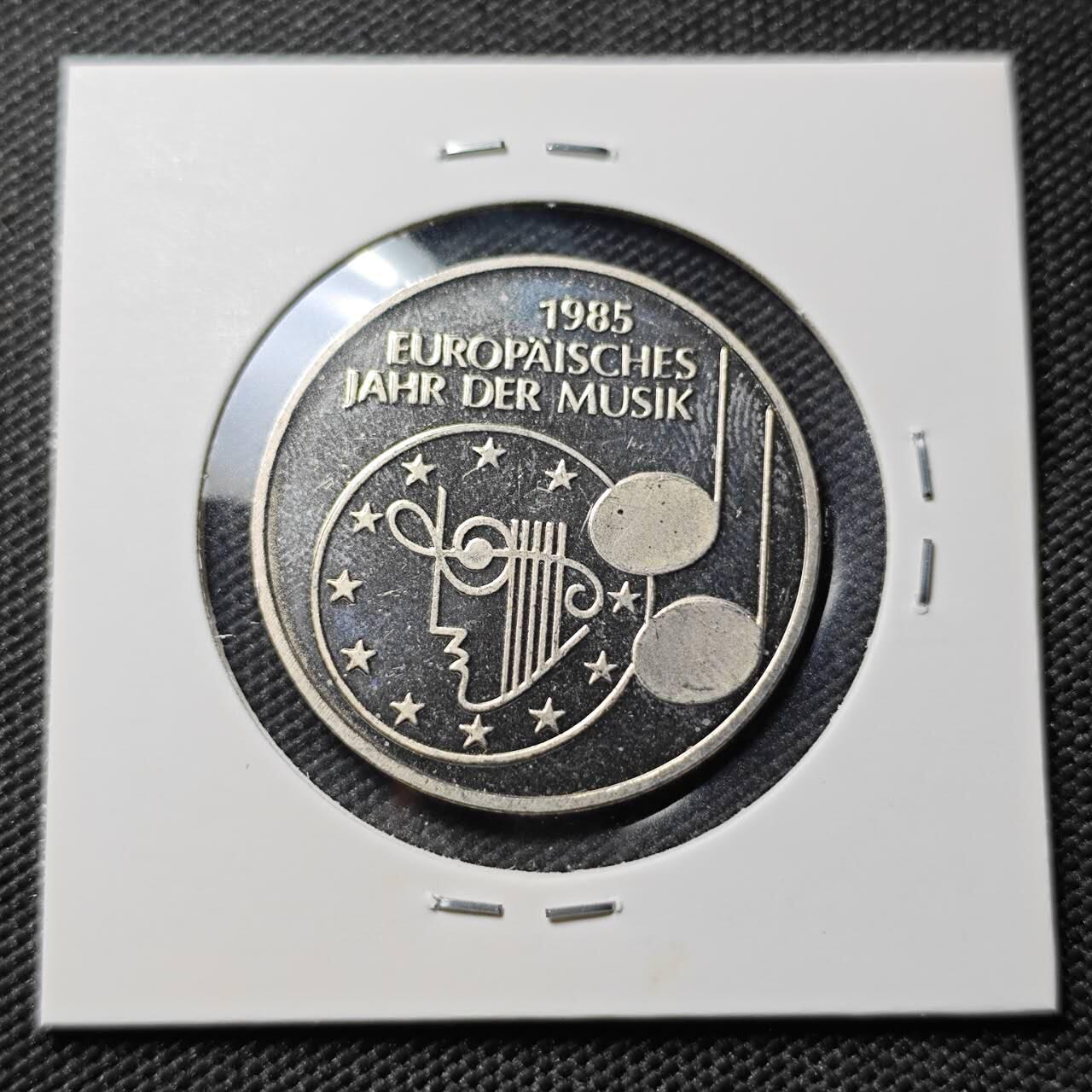 KK钱币收藏小铺 《套币 好品/批量散币专场》  2月预留时间 周末发货  1985德国5马克 精制纪念币