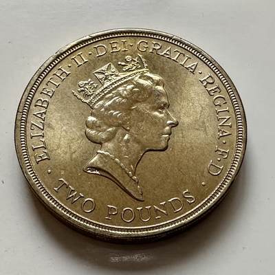 🌹外币初藏🌹🐯2026年第1场  每周二四六晚8️⃣点 接代拍 英国1994年2英镑纪念币