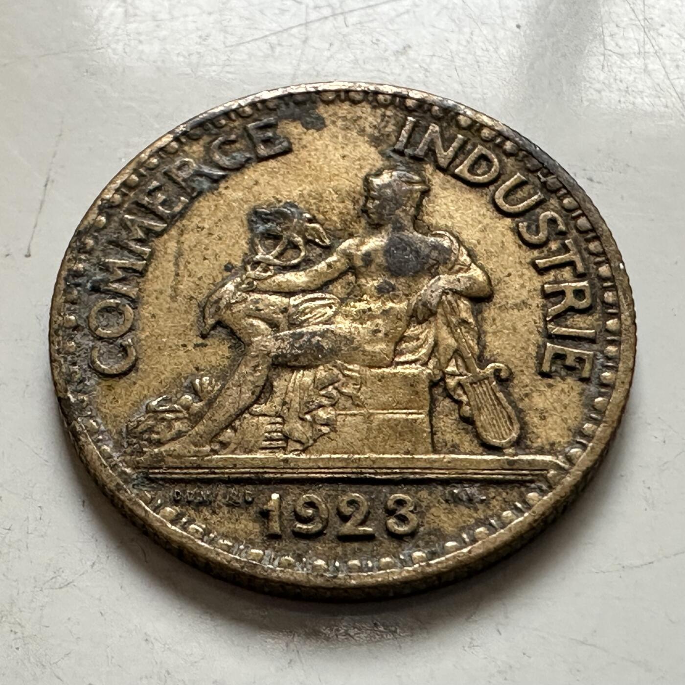 🌹外币初藏🌹🐯2026年第1场  每周二四六晚8️⃣点 接代拍 法国1923年50分