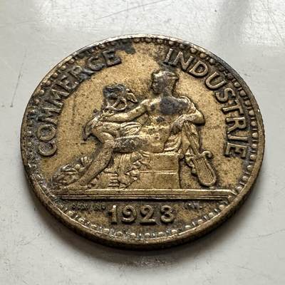 🌹外币初藏🌹🐯2026年第1场  每周二四六晚8️⃣点 接代拍 - 法国1923年50分