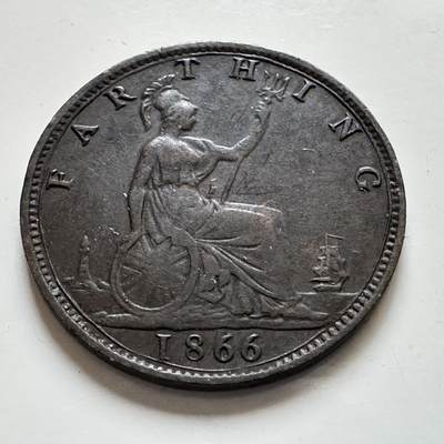 🌹外币初藏🌹🐯2026年第1场  每周二四六晚8️⃣点 接代拍 英国1866年一法新 细节好