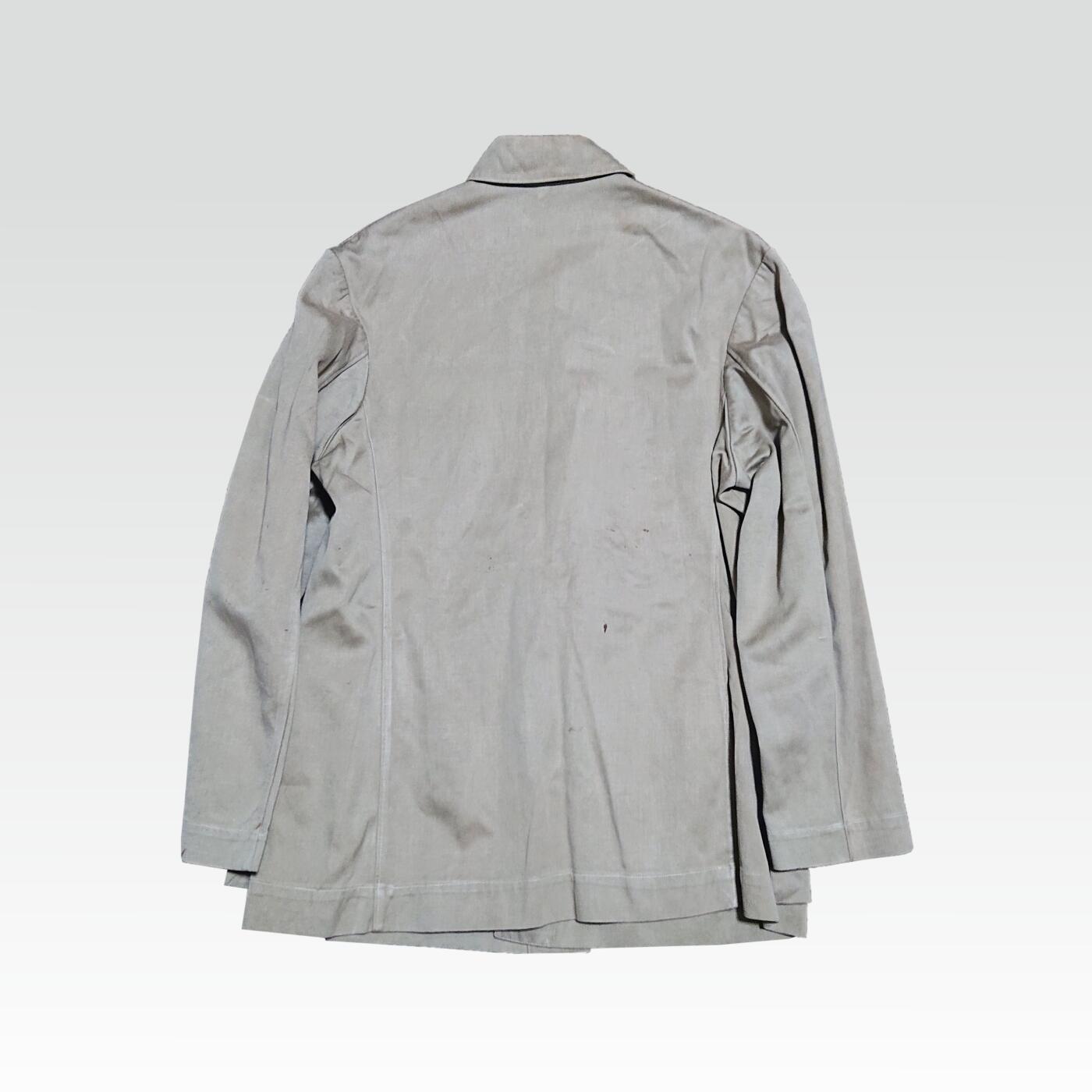 【第肆場】近代勋奖章徽章服饰杂项专场 【老兵凋零】委员长侍从武官出席蒋中正国葬军中山服ㄧ黑纱带依条例准许永久保留