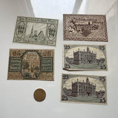 🌹外币初藏🌹🐯2026年第1场  每周二四六晚8️⃣点 接代拍 德国一战时期紧急币—17