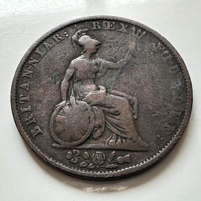 🌹外币初藏🌹🐯2026年第1场  每周二四六晚8️⃣点 接代拍 英国1834年威廉四世半便士