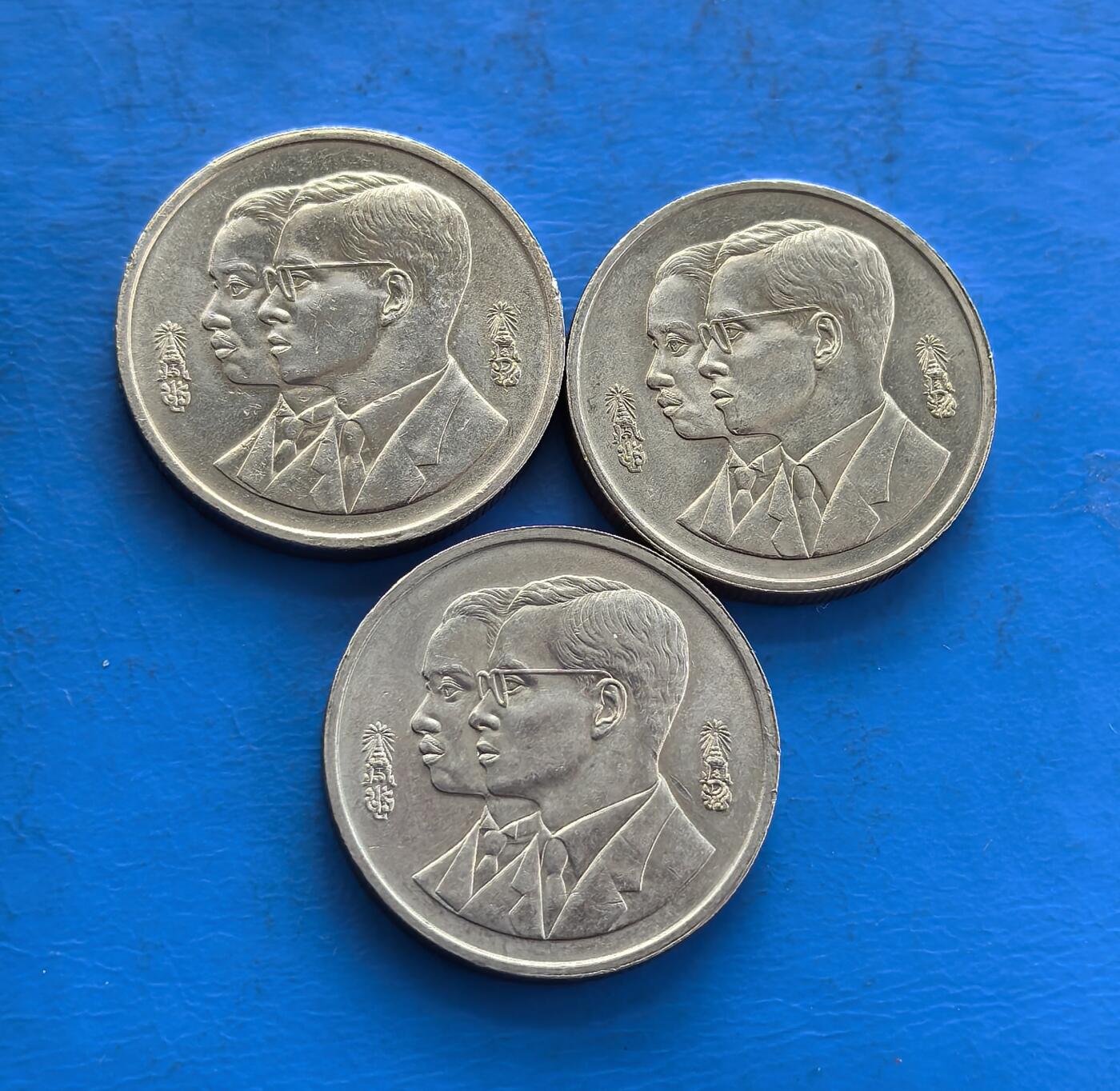 外国优质老铜币高银银币，周六九点倒数截拍，满百包邮，持续收拍 泰国纪念币3个