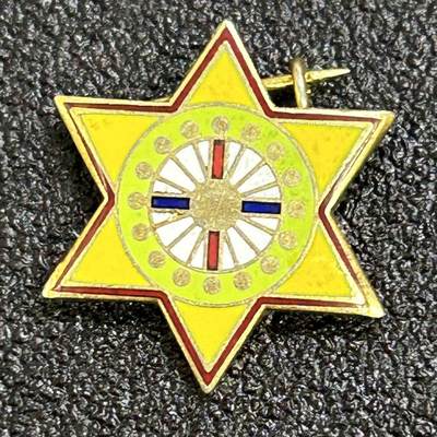 西秦中古拍卖第七十一期 - 日本昭和时代 真光珐琅徽章