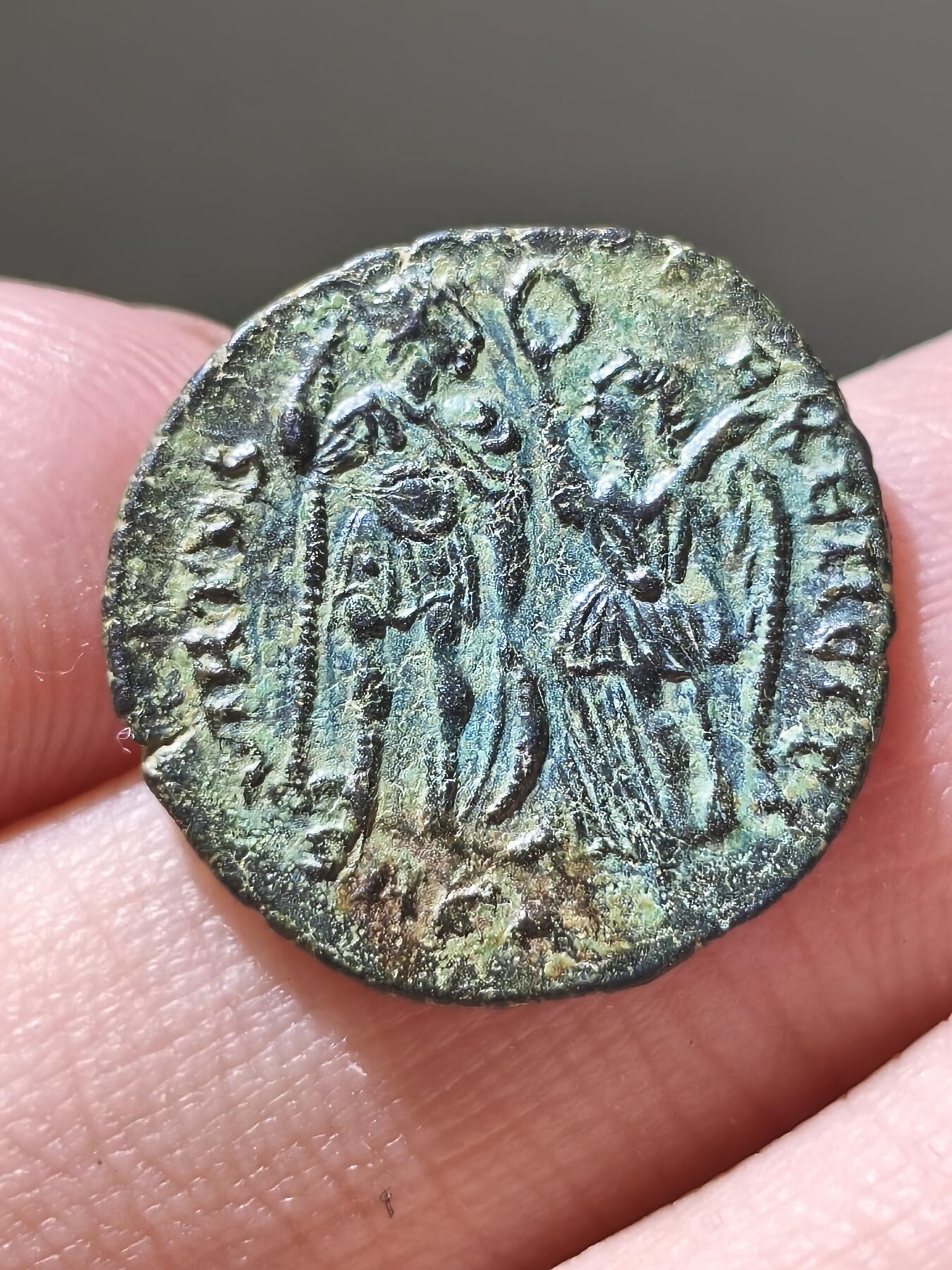 星盘世界钱币2026一月十日新年古典精品大拍 精彩纷呈 美品！罗马帝国 公元383-408年 阿卡狄乌斯 AE3铜币