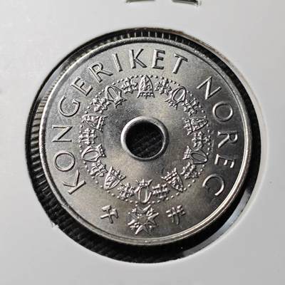 KK钱币收藏小铺 《套币 好品/批量散币专场》  2月预留时间 周末发货 -  2000挪威5克朗 好品