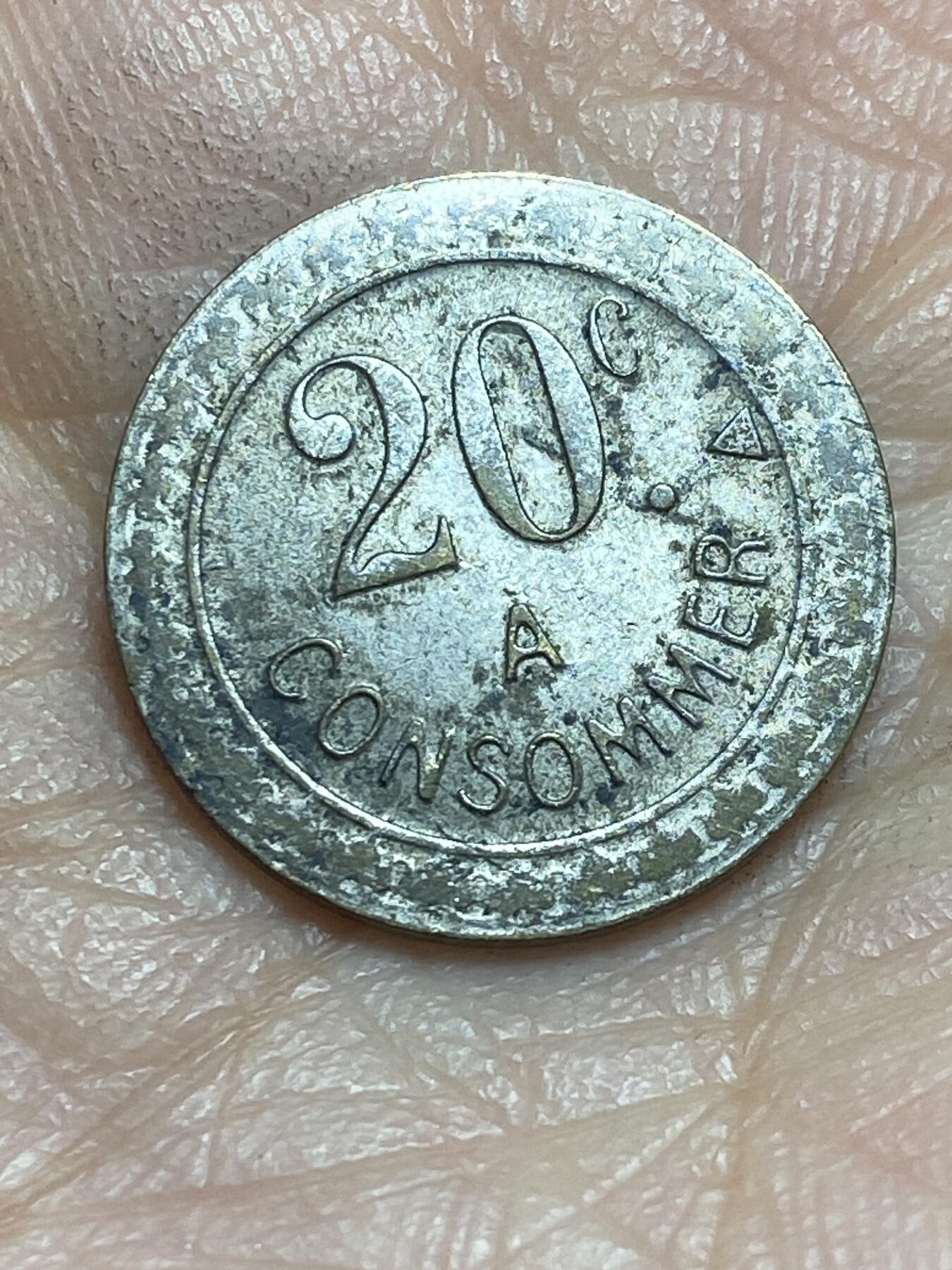 2026年第二场(总第一百七十一场）外国好品散币场(免佣金) 法国🇫🇷20生丁商业代币