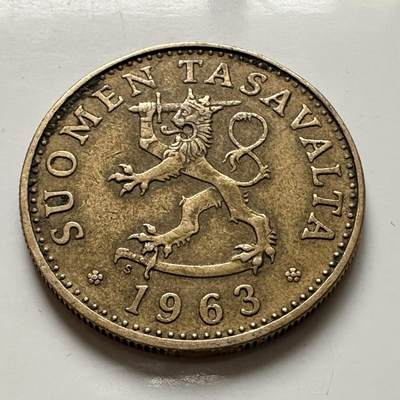 🌹外币初藏🌹🐯2026年第1场  每周二四六晚8️⃣点 接代拍 芬兰1963年50芬尼