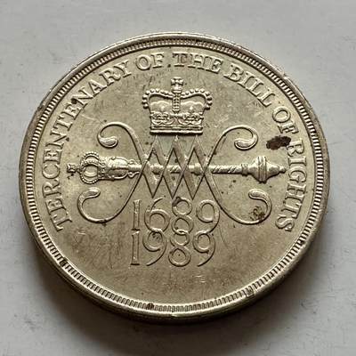 🌹外币初藏🌹🐯2026年第1场  每周二四六晚8️⃣点 接代拍 - 英国1989年2英镑纪念币