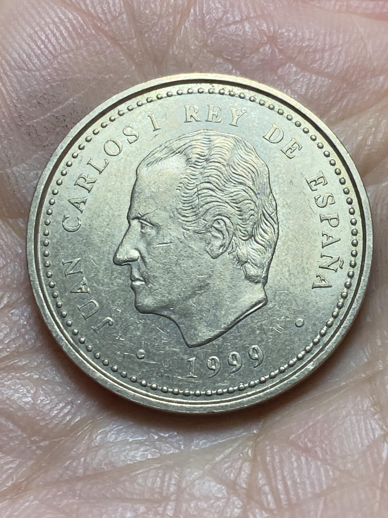 2026年第二场(总第一百七十一场）外国好品散币场(免佣金) 西班牙🇪🇸1999单年份100比塞塔(国际老年人年纪念币)