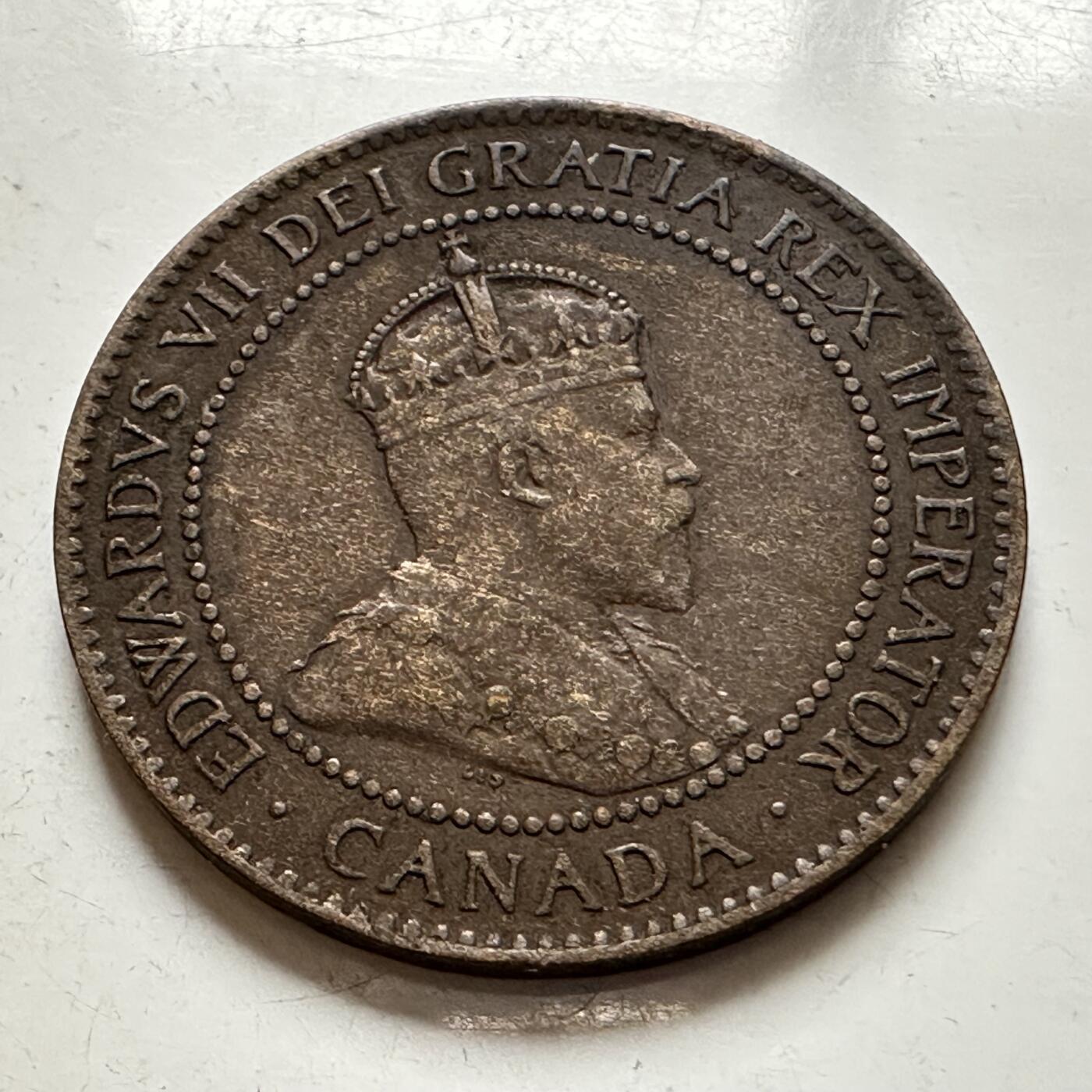 🌹外币初藏🌹🐯2026年第1场  每周二四六晚8️⃣点 接代拍 加拿大1905年一分