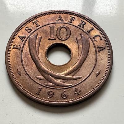 🌹外币初藏🌹🐯2026年第1场  每周二四六晚8️⃣点 接代拍 东非1964年10分